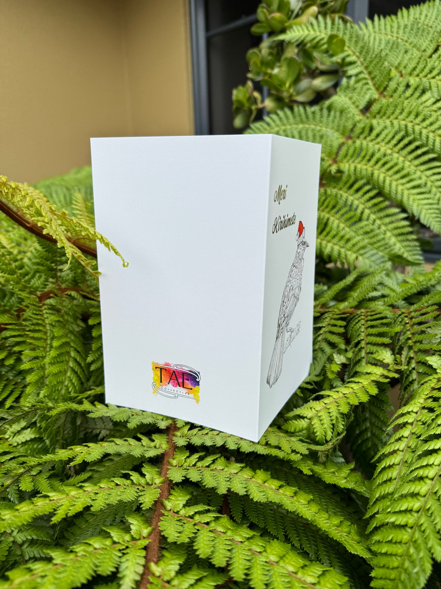 Meri Kirihimete Tūī Card | Christmas Card Collection