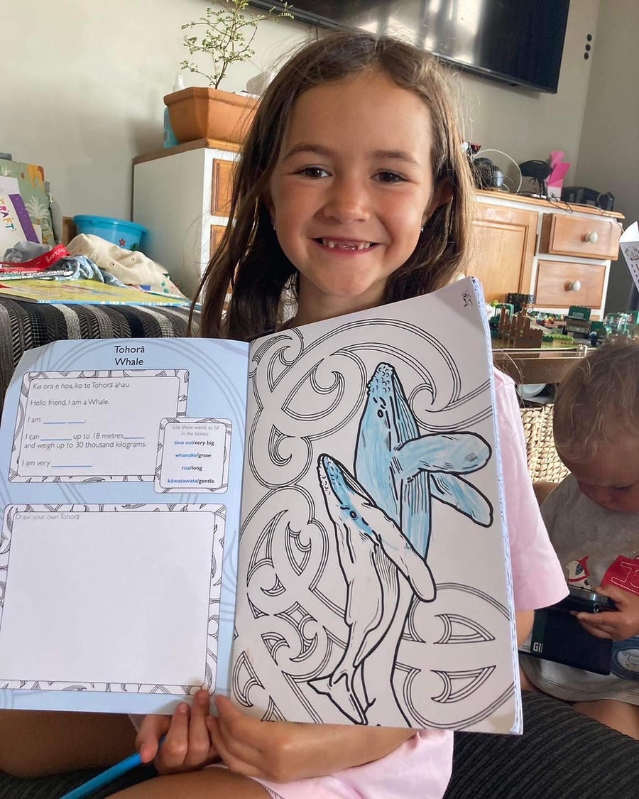 Maia with Ngā Tae o Te Moana