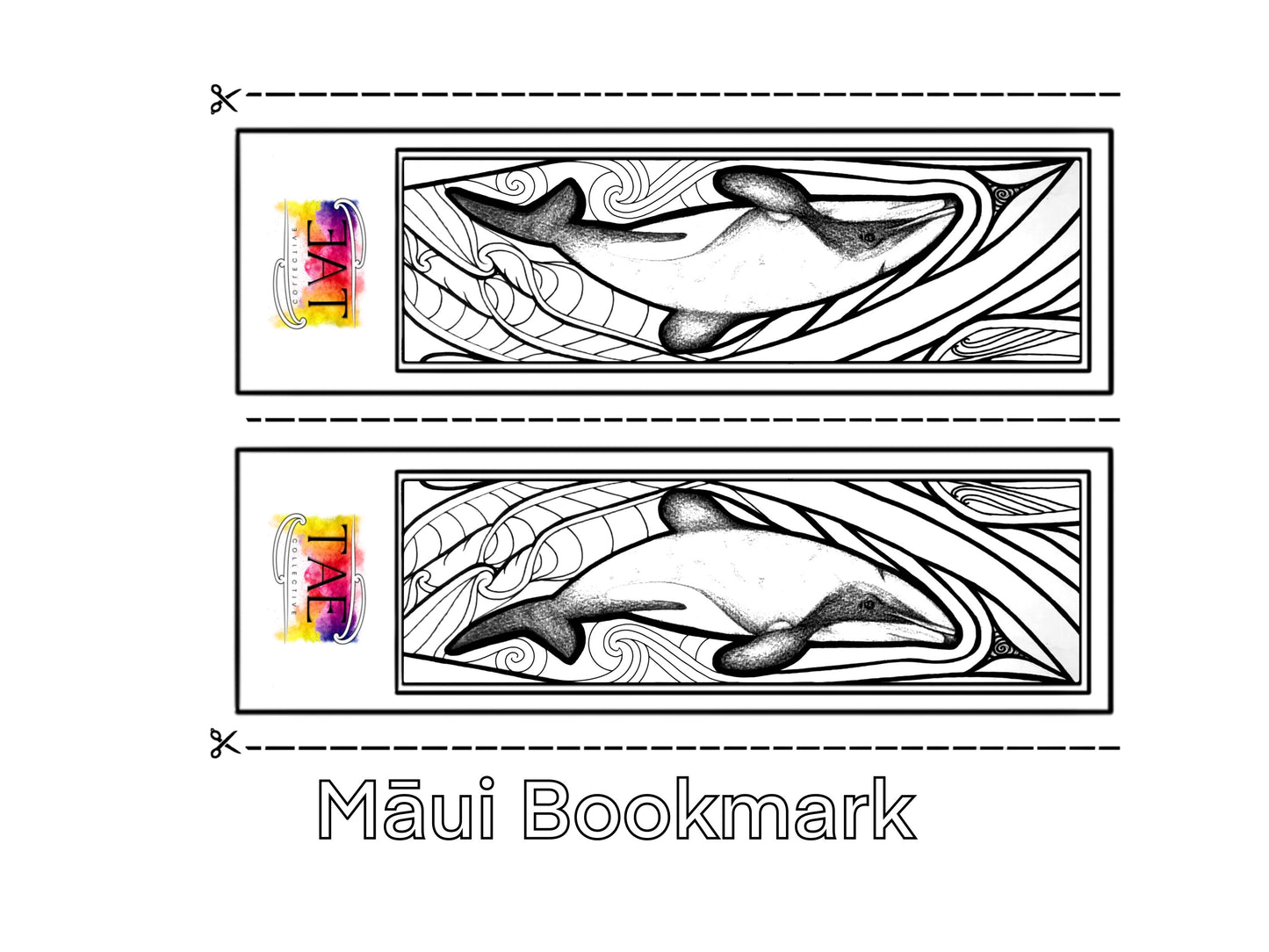 Downloadable Ocean Bookmarks x2