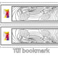 Downloadable Manu (bird) bookmarks x2