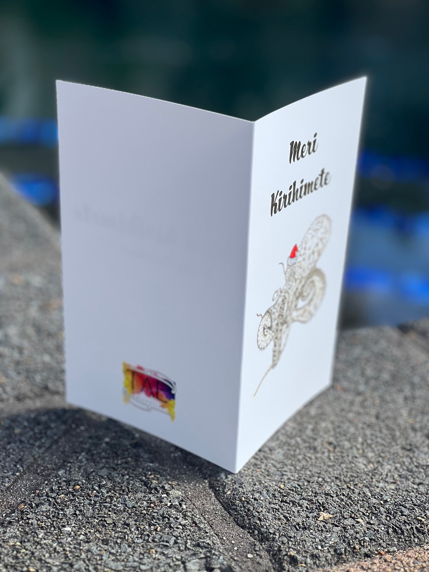 Meri Kirihimete Wheke Card | Christmas Card Collection