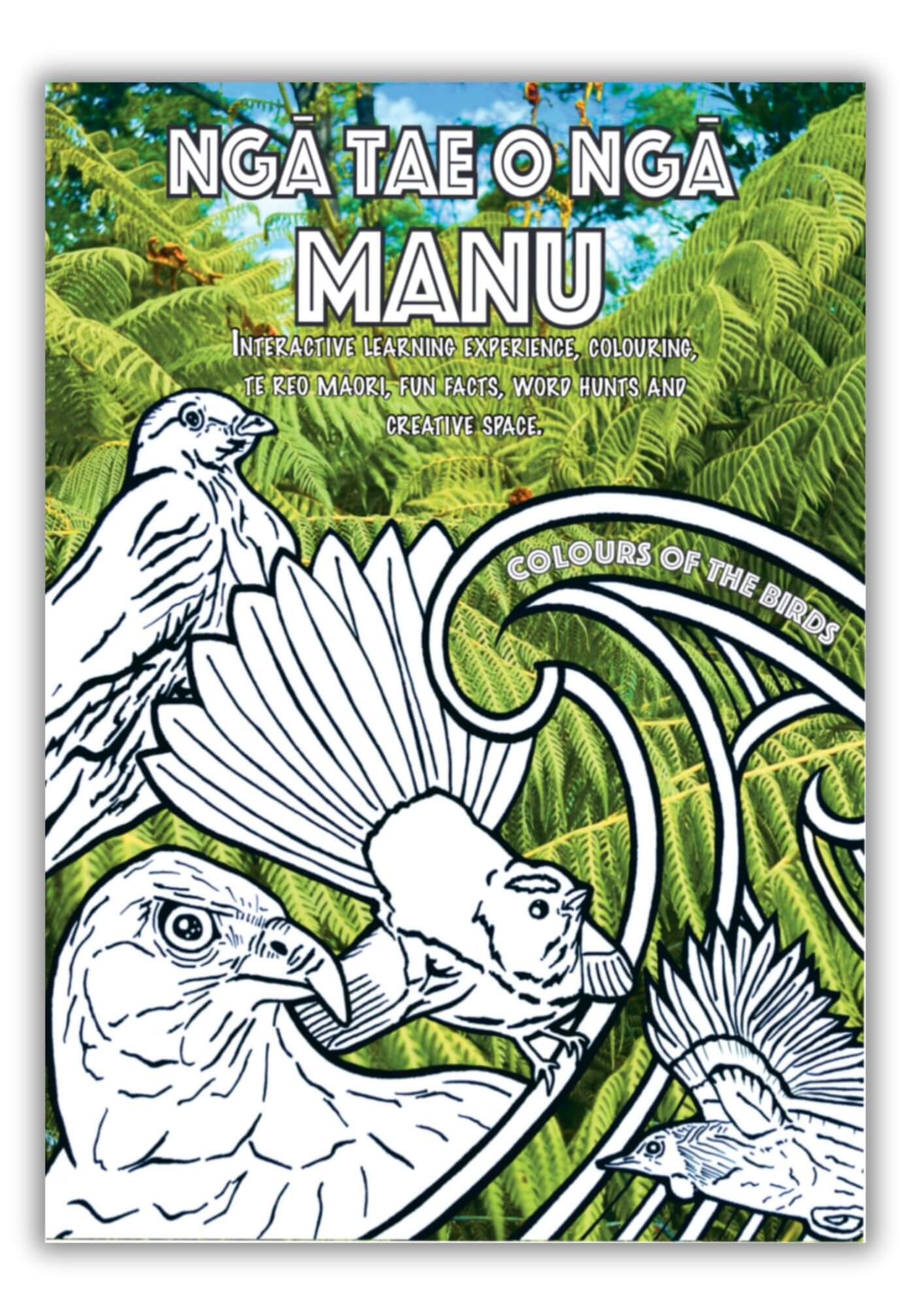 Manu (Bird) Colouring Bundle